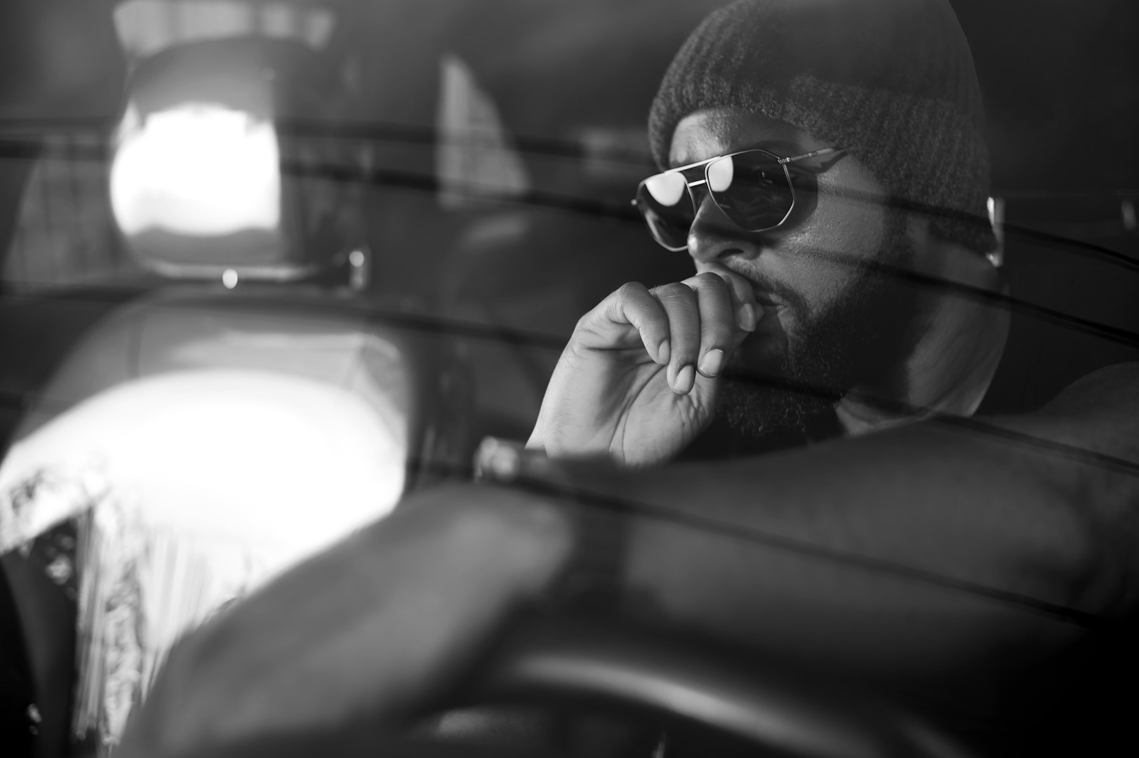 Big DL close-up music artist visual